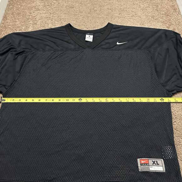 Nike NFL Black Football Jersey Mesh Blank Team Issued XL Mens - Picture 3 of 7